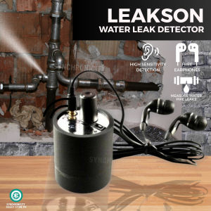 LEAKSON Water Mains Leak Detector Kit | Underground Pipe Leak Detection Device with Headphones | Accurate Water Leak Monitor for Indoor & Outdoor Use | Detects Hidden Plumbing & Mains Leaks LEAKSON2