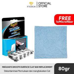 MEGUIARS Individual Clay Bar G1001EU2 Hapus Overspray Cipratan Cat Kontaminan