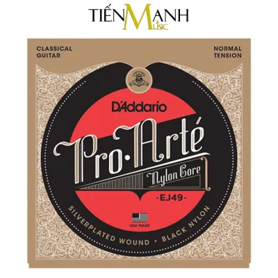 [Chính Hãng] Dây Đàn Guitar Classic DAddario EJ45 EJ46 EJ47 EJ48 EJ49 EJ50 - Ghita Nylon Core Strings DAddario