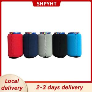 [COD] SHPYHT Local delivery Ship within 24 hours 6Pcs Beer Can Cooler  Sleeves Soft Insulated Reusable Holder Water Soda Bottle