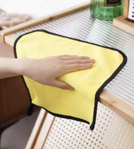 5/10pcs Microfiber cleaning cloth car wash cloth kitchen cleaning towel mirror windows cleaning