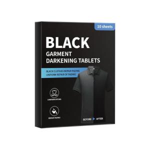 Giặt Tấm Dark May Phục Hồi Tấm 10Pcs An Toàn Công Thức brightens quần áo màu đen Phai Ngăn Chặn Cho giặt máy