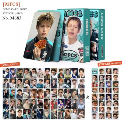 Set 60 lomo card và 32 sticker CORTIS - JAMES đáng iu 2026