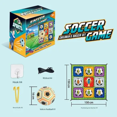 Kids viscous wall football game indoor and outdoor football toys with the gifts of Kids with magic balls