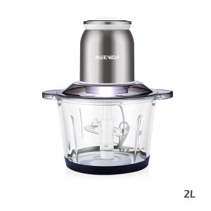 MEEVIDA 3L Food Processor Meat Grinder garlic peeler 2 Adjustable Speed Garlic Chopper Kitchen Electric Food Crusher