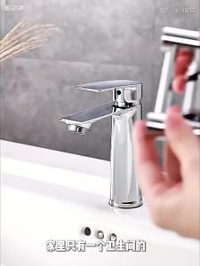 AU304 Stainless steel mechanical arm faucet extender rotatable multi-functional sink faucet with splash-proof spout