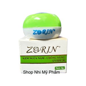 Kem Ngừa Nám Chống Nắng Dưỡng Trắng Da ZORIN 8GR