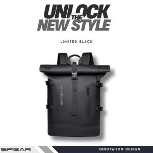 SPEAR Backpack travel tas ransel kerja Travelling Tas Laptop waterproof Tas punggung Premium BP-8336