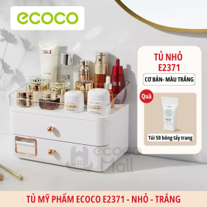 Tủ đựng mỹ phẩm ECOCO nhiều ngăn tích hợp chế độ hẹn giờ thế hệ mới TẶNG kèm phụ kiện cao cấp