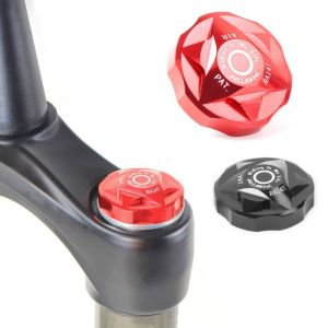 NVIEN1 อลูมิเนียม มืออาชีพ อุปกรณ์เสริมสำหรับจักรยาน ฝาครอบกันฝุ่น ตะเกียบหน้าจักรยาน กันฝุ่น ฝาครอบตะเกียบจักรยาน ส้อมไหล่ครอบคลุม ฝาครอบโช้คโช๊คจักรยาน ปลั๊กฝาปิดหน้าจักรยาน