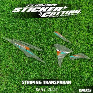 STRIPING TRANSPARAN UV BEAT 2024 VARIAN WARNA TERBARU-KODE.005