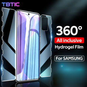 TBTIC Hydrogel Film 360° Full Coverage All-Inclusive Screen Protector Soft Film For SamsungS23 S10plus S20 20plus 20Ultra S21 21plus 21ultra S21fe s22 22plus Note9 20 20Ultra