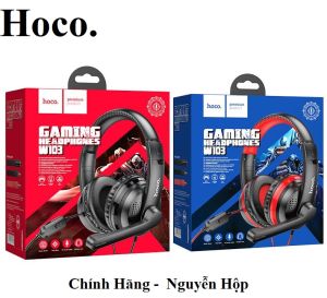 Tai nghe chụp tai Hoco chính hãng chuyên dụng có míc dành cho điện thoại và máy tính 1 cổng 3.5 có mic thoại âm thanh cực hay (SIÊU BỀN )