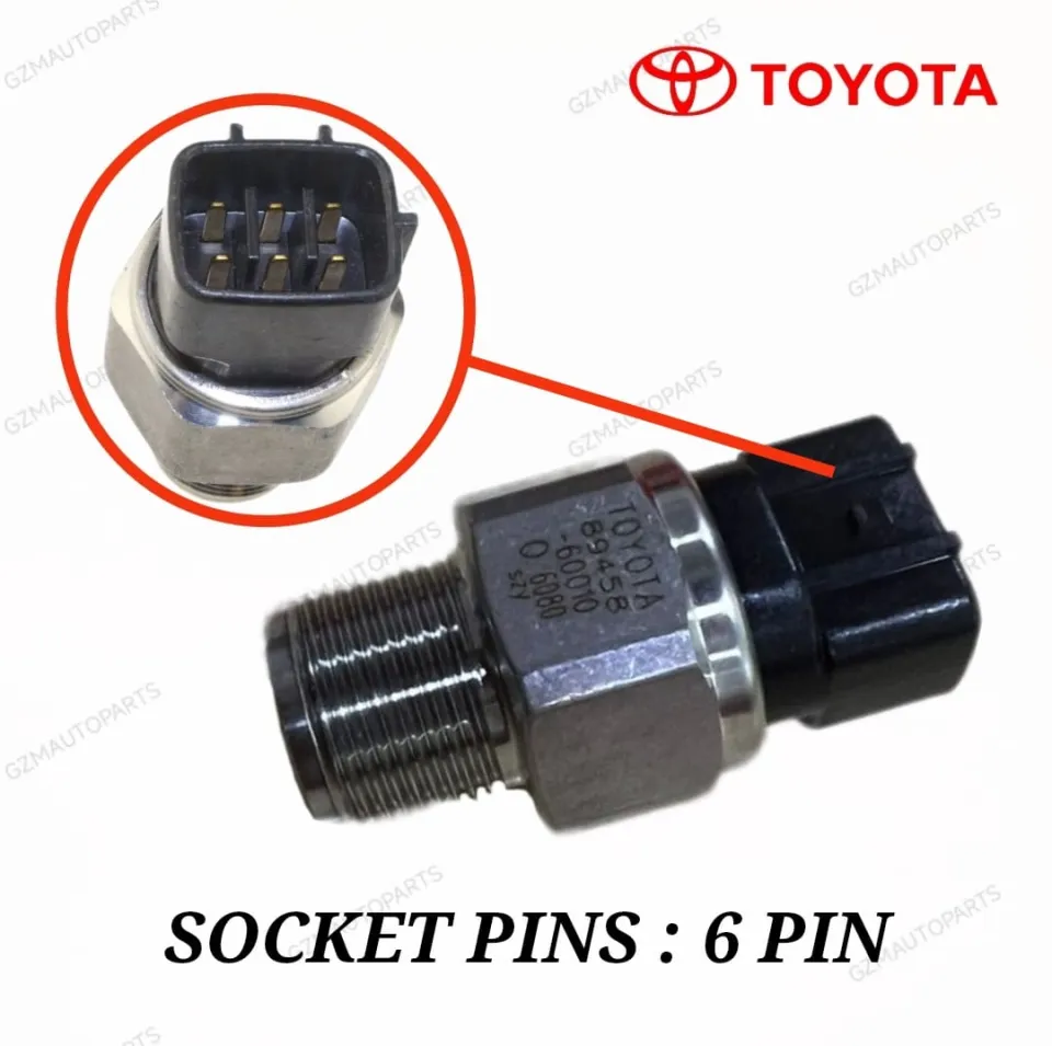 TOYOTA HILUX KUN25 & 26 FUEL RAIL SENSOR 6PIN (89458-60010