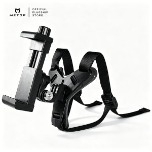 METOP Helmet Phone Holder Gopro Cellphone Mount for Motorcycle Action Sport Camera Mount Vlog