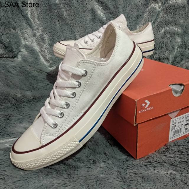 Converse 1970 hotsell white low