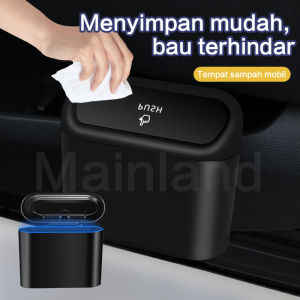 Mainland Tempat Sampah Mobil Mini Dengan Sistem Tekan Kotak Penyimpanan Samping Mobil Tempat Sampah Kreatif Yang Bisa Digunakan Di Mobil Dan Rumah HSB818