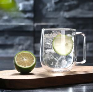 แก้ว แก้วกาแฟ แก้วน้ำ สองชั้น น้ำหนักเบา ทนร้อนเย็น จับไม่ร้อน สุดชิค ฮิต ตามร้านกาแฟ คาเฟ่ เกรดเอ เข้าไมโครเวฟได้