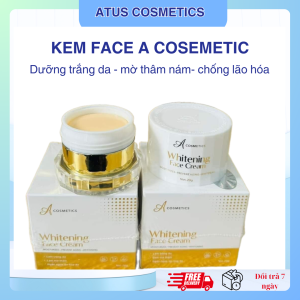 (Chính hãng HCM) Kem face Pháp dưỡng trắng da an toàn hiệu quả - Kem face chữ A cam kết chính hãng 100 khu vực HỒ CHÍ MINH - Kem dưỡng mờ thâm mờ nám A Cosmetic Phương Anh
