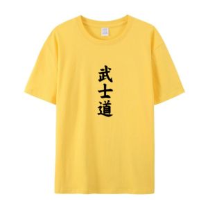 Kaos pria kaos laki laki dewasa kaos atasan pria bushido