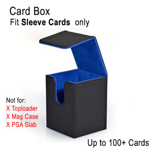Graded Card Storage Case PSA Slabs Toploader Mag Case Card Sleeves TCG PU Leather BGS One Touch Storage Box (JBox)