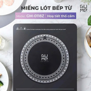 Miếng Lót Bếp Từ Gume Korea Silicone Chịu Nhiệt 280°C 25x25cm Tấm Lót Bảo Vệ Chống Trầy Xước Mặt Bếp Từ