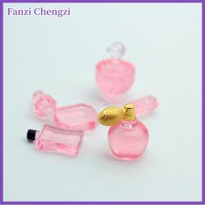 Fanzi Dễ thương mô phỏng Nước hoa sáu mảnh đặt Dollhouse Đồ chơi mô hình thu nhỏ đồ trang trí nội thất DIY Nhựa Phụ kiện trẻ em chơi nhà đồ chơi