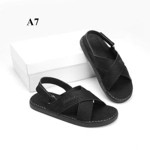 dép sandanl nam thời trang Fashion kiểu dáng trẻ trυng đế đúc liền khâu chỉ toàn bộ chắc chắn A9