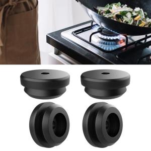 16 cái bếp cao su bảo vệ mũ chịu nhiệt độ cao nút bịt cao su Phụ Kiện Nhà Bếp Bộ phận thay thế