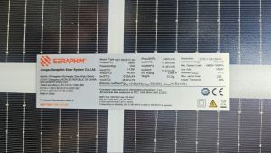 Seraphim 585W 620W Sable TOPCon Bifacial Solar Panel N-Type Dual Glass High Efficiency Solar Module