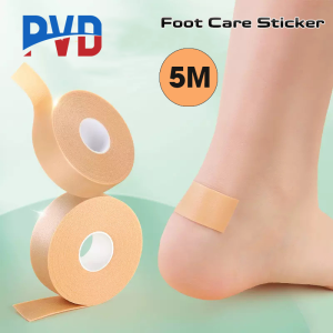 PVD 1 Roll Foot Care Sticker Waterproof Anti-wear Sticker Heel Stickers High Heel Foam Tape Moleskin Roll Cushion Protection Shoes Insoles Insert Sticker