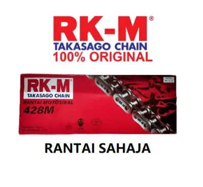 REMPIT Fz150 / Y15Zr 428 Rkm Sprocket 14T 15T 16T 37T 38T 39T 40T 41T 42T 43T 44T Rantai Chain 428-132L