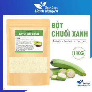 Bột chuối tiêu xanh 1kg bột chuối xanh nguyên chất giúp ổn định đường huyết hỗ trợ giảm cân