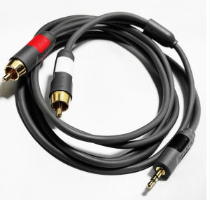 Dây Tín Hiệu Âm Thanh 3.5 Ra 2 Đầu AV Belkin Chất lượng Cao 2 Mét.