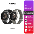 Amazfit Balance 46mm Smart Watch มี AI Fitness Coach ตรวจจับการนอนและสุขภาพ 24 ชม. Dual-Band GPS, Bluetooth Call. 