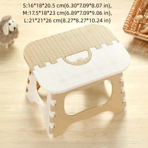 LIVELYN Nhựa Ghế đẩu nhỏ gấp được Tiết kiệm không gian Trọng lượng nhẹ Ghế đẩu  Dày Ghế phòng tắm Ngoài trời