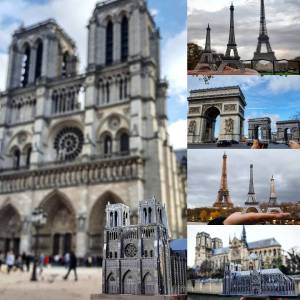 Mô Hình 3D Kim Loại Lắp Ráp Tháp Eiffel [Chưa Lắp]