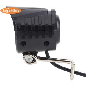 48V Electric Bicycle Light High Brightness with Horn LED Headlight Energy Saving Easy Installation Cycling Accessories