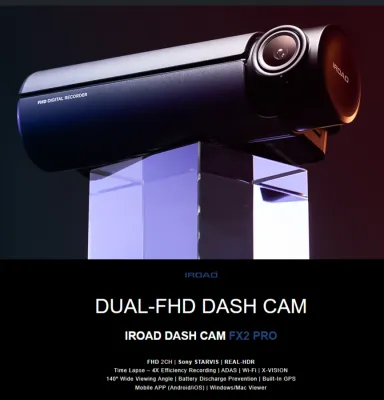 IROAD DASH CAR CAMERA FX2 PRO FHD | 1 Year Warranty |