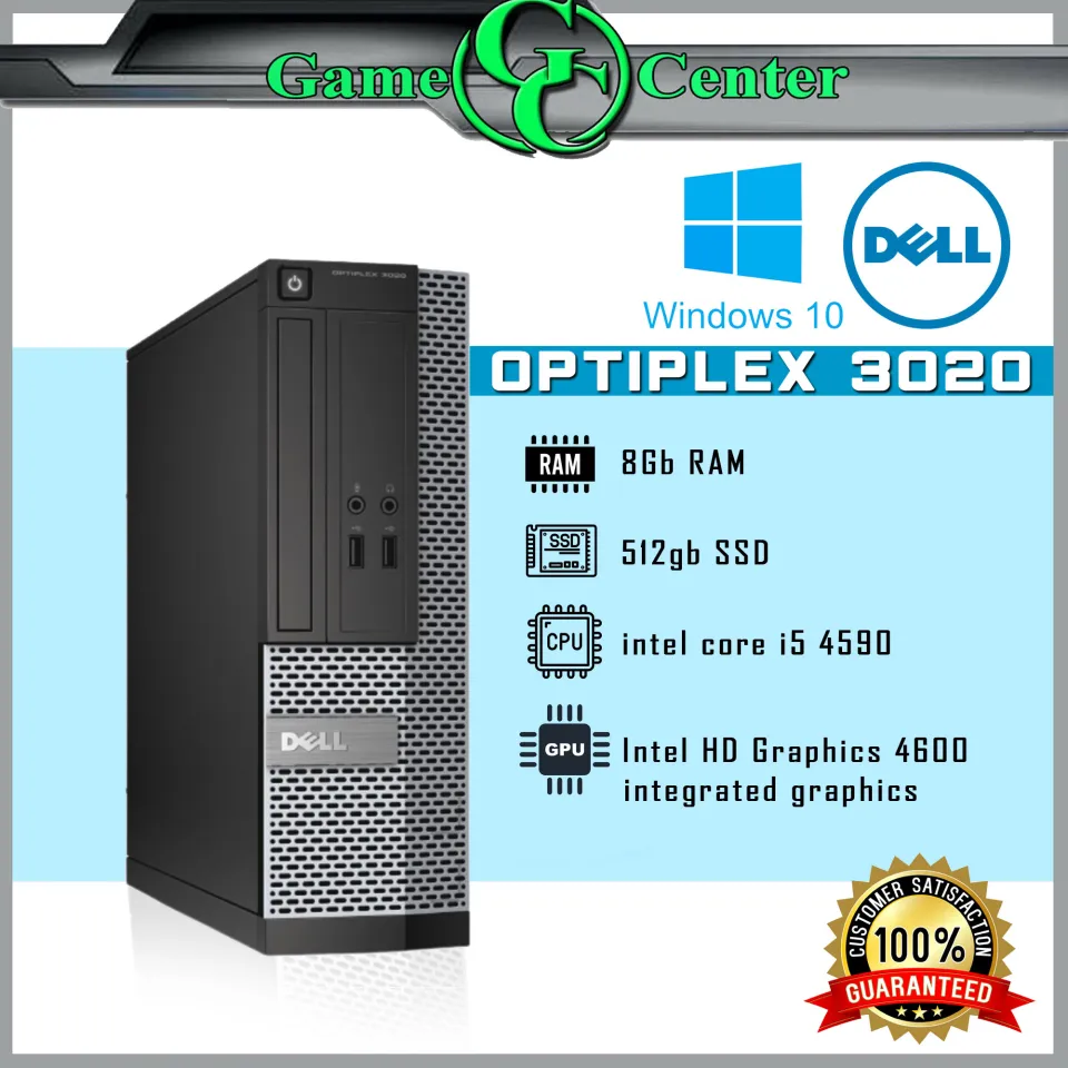 Dell Optiplex 3020 intel core i5 4590 3.30GHz Processor 8gb Ram ...
