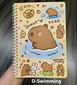 🔥 (1pc) A5 Notebook Cute Cartoon Note book Study Book Diary Gift Present for Student-A5-051
