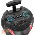 Tango Bluetooth Radio KTV Speaker Portable Trolley Super Bass Home Party Karaoke Wireless Player With FM/TF/USB/AUX/MIC. 