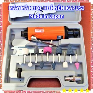 Máy mài khuôn khí nén Kapusi Nhật Bản dòng chuyên dụng cho thợ làm lốp xe bảo hành chính hãng 6 tháng