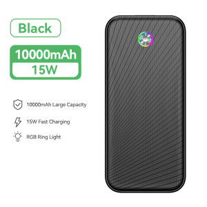 Rocoren Power Bank 50000mAh Original Portable Powerbank 20000mAh/10000mAh PD 22.5W Fast Charging with Led Display