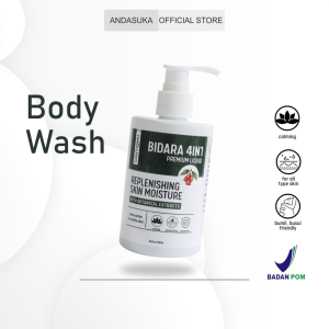 DC.id Premium Bidara Body Wash Sabun untuk Gatal Eksim dan Kulit Kering Melembabkan Kulit Kering