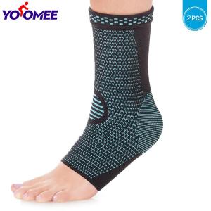 Yoomee 1 Pair Ankle Brace Compression Support Sleeve For Injury Recovery Joint Pain and More. Plantar Fasciitis Foot Socks with Arch Support Eases Swelling Heel Spurs Achilles Tendon