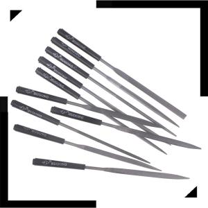 ❣💕WonderfulBuyinge ชุดตะไบขัดโลหะ10ชิ้น เซ็ตตะไบขัดโลหะเครื่องมือตะไบขัดเหล็กตะไบสำหรับตะไบเข็ม