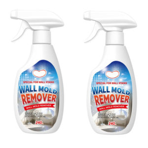Wall Anti-Mildew Spot Removal Spray Wall Mold Cleaner Mold Remover Spray for Walls Tiles Ceilings Bathroom Kitchen Household Surface Cleaning