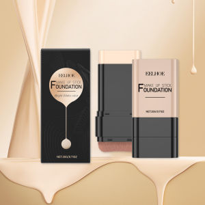2-in-1 Color-Changing Foundation Stick—Long-lasting Waterproof Matte High Coverage Lightweight Moisturizing Smooth Non-Caking Primer