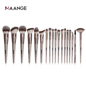 MAANGE 18Pcs Make Up Brush Set Powder Eye Shadow Foundation Blush Blending Brush Beauty Tool